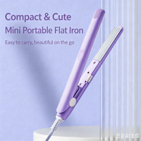 Catokan Rambut Mini Premium, Keramik PTC Portabel Anti-Scald untuk Gaya Corn Wave, Cocok untuk Rumah, Perjalanan, dan Salon