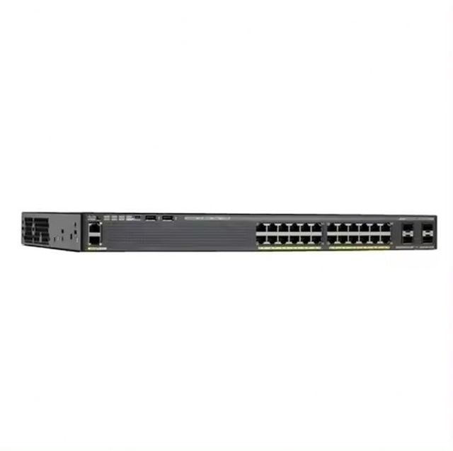 Used 2960-X Series 24 Port Gigabit POE 4X1G SFP Managed Layer 2 Ethernet Network Switch WS-C2960X-24PS-L