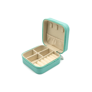 Custodia personalizzata con Mini cerniera, collana ad anello portatile, gioielli, portaoggetti cosmetici da viaggio, portagioie, piccola borsa per il trucco - Product Image 5