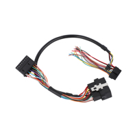 Cable Conector en Y LED Macho a Hembra de 16 Pines OBD OBD2 OBDII OEM ODM para Lector de Códigos