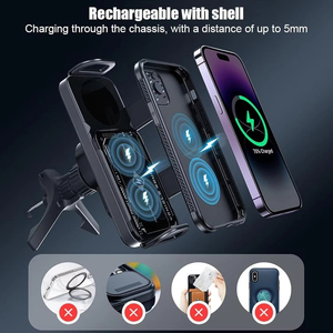 <span class=keywords><strong>Support</strong></span> de <span class=keywords><strong>chargeur</strong></span> de voiture sans fil multifonctionnel à 360 rotation Écran pliable Chargement rapide pour <span class=keywords><strong>Samsung</strong></span> Galaxy Z Fold Ultra Phone Holder - Product Image 6