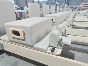 Prix d'usine, marque ZR, modèle ZR-2, accessoires de <span class=keywords><strong>yoga</strong></span> en bois, reformer de Pilates, boîte carrée pour s'asseoir, capacité de 300 kg, couleur personnalisée - Product Image 5