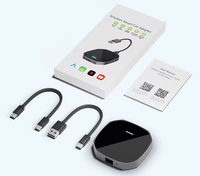 Adaptador Magic Box AI con CarPlay, WiFi Dual y Ranura TF para Streaming Inalámbrico de Netflix, YouTube e IPTV para Coches Apple Smart Box