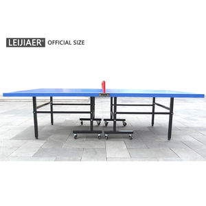 Mesa <span class=keywords><strong>de</strong></span> Tenis <span class=keywords><strong>de</strong></span> Mesa Plegable Doble Leijiaer 2038, Profesional/<span class=keywords><strong>Oficial</strong></span> para Competencia, Resistente al Agua para Exteriores - Product Image 4