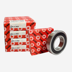 Roulement à billes à gorge profonde à une rangée <span class=keywords><strong>FAG</strong></span> d'origine authentique pour pièces de machines d'ingénierie 6201/6202/<span class=keywords><strong>6203</strong></span>/6204/6205/6308-<span class=keywords><strong>2RS</strong></span>/Zz/C3 - Product Image 1