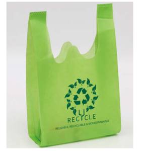 Wholesale Custom Print Folding Cartoon Eco-Friendly Non Woven Shopping <b>Bag</b> with Logo CMYK Printing Shoulder Strap <b>Medium</b> <b>Size</b> - Product Image 1