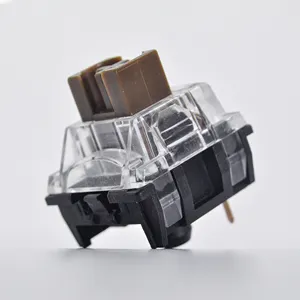 TTC Keyswitch Manufacturer button adopts high-precision mold and bilateral wall design stable Silent Brown Keyboard Switch