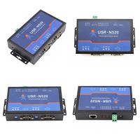 Convertitore Seriale USR-N520 da RS232/RS485 a Ethernet TCP/IP con Modbus RTU a TCP e Web Server, DC 5-36V, Garanzia 2 Anni