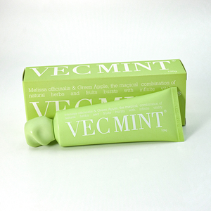 Oem vecmint kem đánh măng-truyền với Melissa officinalis & màu xanh lá cây Apple chiết xuất bán buôn Thứ Mười một làm sạch - Product Image 3