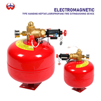 Unit Pemadam Kebakaran FM200 Tipe Solenoid, Sistem Gas Bersih Otomatis untuk Kabinet Listrik & Ruang Server