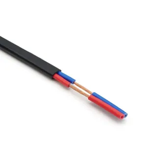 Kabel Daya fleksibel terisolasi karet Multicore 2 core 2.5MM kabel tertutup pvc karet konduktor
