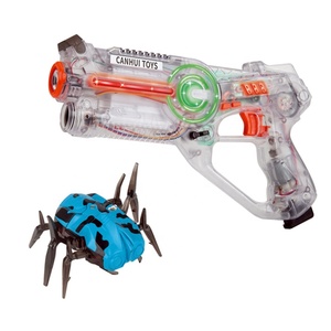 Pistola de Juguete Láser Eléctrica CS con Sensor Infrarrojo para Niños, <span class=keywords><strong>Juego</strong></span> de Comer Pollo, Araña, OVNI - Product Image 6