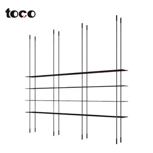 Estantería colgante de columna italiana personalizada, estante de almacenamiento de partición multicapa minimalista moderno para el hogar, la Oficina y la sala de estar - Product Image 5