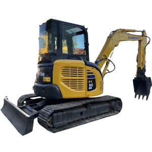Miniexcavadora sobre orugas Komatsu usada de buena calidad PC35 PC55 PC50 PC30 de 5 toneladas a la venta a bajo precio en existencias en Shanghái - Product Image 1