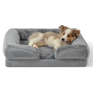 Hochwertiges Orthopädisches Wasserdichtes Hundesofa Plüsch Stützendes Schaumstoff Haustier-Couchbett Haustiermatratze Haustierbetten - Product Image 1