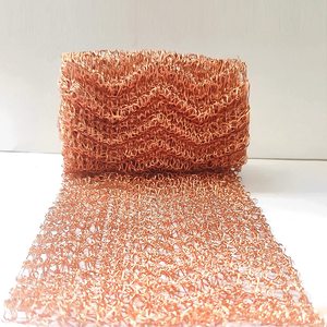 Red de cobre Alambre tejido de punto de cobre Rollo de malla para roedores, Protector de plantas de control de caracol - Product Image 4