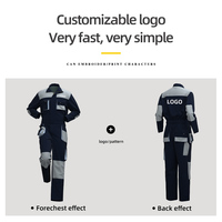 Vêtements de Travail de Construction pour Hommes, Combinaison à Multiples Poches, Tenue de Chantier Personnalisée