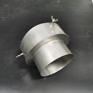 Adaptateur flexible en acier inoxydable pour cheminée, raccord de cheminée pour poêle à <span class=keywords><strong>bois</strong></span> <span class=keywords><strong>et</strong></span> foyer - Product Image 5