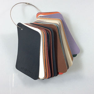 Cuero negro de la cubierta del <span class=keywords><strong>volante</strong></span>, cuero artificial de PVC, cuero de la tapicería del coche - Product Image 1