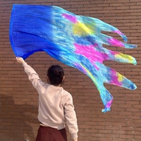 Fans de culte Drapeaux pour l'église Louange Danse chrétienne Spike Bannières Voile