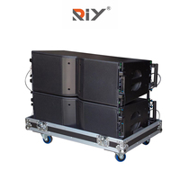 Système de sonorisation professionnel RIY-210, enceinte Line Array double 10 pouces active/passive, caisson de basses 18 pouces, équipement sonore extérieur