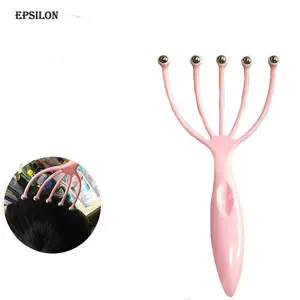 Epsilon usa il Kit per il rilassamento del collo Spa graffiare il dito pratico massaggiatore ufficio Stress Pattern artiglio cuoio capelluto cinque viaggi massaggiatore pratico