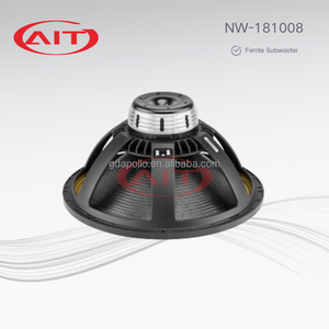 NW-181008 ไดรเวอร์ซับวูฟเฟอร์นีโอไดเมียมขนาด 18 นิ้ว โครงโลหะ น้ำหนักเบา กำลังขับสูง ระบบเสียงพลังเสียงสูง เสียงเบสหนักแน่น - Product Image 6