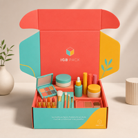 Boîte d'emballage en carton ondulé durable et écologique avec logo personnalisé, finition mate premium pour l'expédition de produits