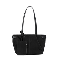 Sac fourre-tout imprimé léopard pour femme, nouvelle collection automne 2025, texture raffinée, décontracté, polyvalent, sac à bandoulière ou sous le bras tendance