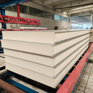 Chất lượng cao lạnh tấm phòng <span class=keywords><strong>PIR</strong></span> Pur bánh sandwich tường và mái cam tấm khóa với thép PU vật liệu cốt lõi - Product Image 5