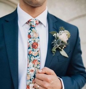 Corbata <span class=keywords><strong>de</strong></span> Algodón con Diseño Floral <span class=keywords><strong>de</strong></span> Menta Salvia para <span class=keywords><strong>Hombre</strong></span>, Personalizable con Logotipo OEM, Proveedor <span class=keywords><strong>de</strong></span> Corbatas - Product Image 5