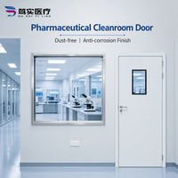 Porte anti-panique intérieure moderne en acier inoxydable, ignifugée, à battant libre, finition fibre de verre, certifiée CE, pour hôpitaux, hôtels, écoles, salles, ODM OEM