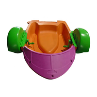 Bateau gonflable à manivelle double rame en PE épaissi, écologique pour piscines, assurant une navigation stable et un équilibre optimal.