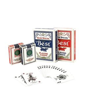 Carte da Gioco Esclusive in PVC 2026 Club, con Anima Spessa in Carta Nera, per Famiglie, Commercio all'Ingrosso, per Giochi all'Aperto, Feste e Raduni - Product Image 1