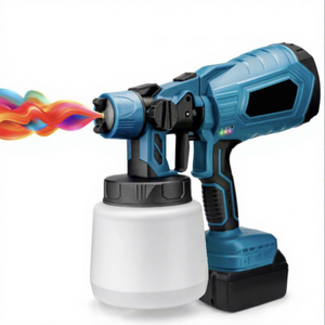 <span class=keywords><strong>Pistolet</strong></span> pulvérisateur de <span class=keywords><strong>peinture</strong></span> sans fil à batterie, 800 ml, pour murs, plafonds <span class=keywords><strong>et</strong></span> meubles – Vente chaude usine - Product Image 1