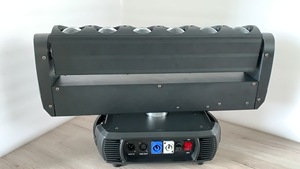 Nueva llegada 6PCs x 40W Full RGBW Color 4-en-1 LED Matrix Light Cabeza móvil Luz de escenario DMX Control Lámpara de aluminio para clubes nocturnos - Product Image 5
