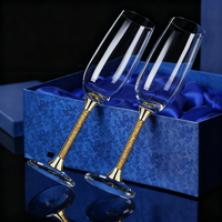 Verre à champagne en cristal personnalisé Shunstone 8 oz Souvenirs de mariage Cadeau romantique pour la Saint-Valentin