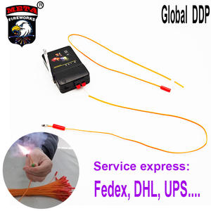 Vente en gros, affichage à talon, fusible rouge utile, fil de cuivre, 0.3M, allumeur électrique, pyrotechnique, feux d'artifice, allumeur sûr - Product Image 2