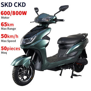 Moto Électrique Professionnelle 10/12 Pouces 600/800W, Vitesse 40-50 km/h, Trottinette Électrique Adulte avec Frein à Disque, Direct Usine Chine - Product Image 1