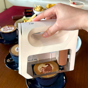 เครื่องพิมพ์กาแฟ EVEBOT SMART Impresora Cafe Latte art แบบ 3 มิติ เครื่องพิมพ์อาหารแบบกำหนดเองสำหรับเครื่องดื่ม เครื่องพิมพ์โลโก้แบบกำหนดเองสำหรับเครื่องดื่ม - Product Image 1
