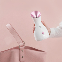 Vaporizador Facial de Vapor Caliente, Rociador Iónico Nano para una Limpieza Profunda de los Poros, Estimulación del Colágeno y Reafirmación de la Piel, Spa en Casa para Toda la Familia, Seguro