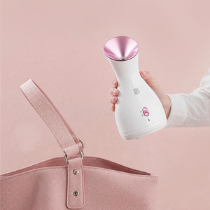 Vaporisateur facial à vapeur chaude, pulvérisateur ionique nano pour un nettoyage en profondeur des pores, stimulation du collagène et raffermissement de la peau, spa à domicile pour toute la famille, sûr - Product Image 5