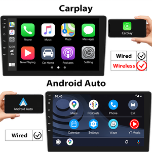Radio para Auto Android Podofo de 8 Núcleos, 8+128GB, <span class=keywords><strong>2</strong></span> Din, Pantalla QLED de 10.1 Pulgadas, Carplay, Android Auto, DSP, GPS de Alta Resolución, WIFI, 4G LTE, BT, OBD2, DAB, OEM de Fábrica - Product Image 4