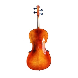 Violonchelo Profesional JYC01 4/4 <span class=keywords><strong>en</strong></span> Oferta, Acabado Brillante <span class=keywords><strong>en</strong></span> Barniz Amarillo Dorado, Nivel Profesional, Hecho de Abeto Premium - Product Image 3
