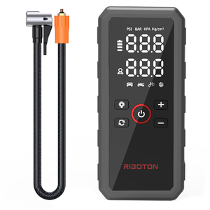 Démarreur de voiture haute capacité 6000 mAh avec compresseur d'air 150 PSI, booster de batterie portable d'urgence avec lumière LED pour véhicules - Product Image 3