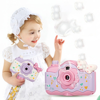 Appareil photo créatif amusant en plastique Zhiqu pour enfants, avec projection de bonbons, jouets lumineux, cadeaux, machine à bulles pour filles et enfants