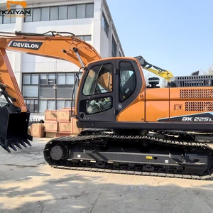 Excavatrice Develon DX225 d'occasion, 22,5 tonnes, capacité de la benne de 1,05 m, fabriquée en Corée, à Shanghai, à vendre - Product Image 1