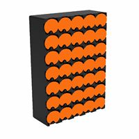 Écran d'affichage LED à points basculants haute résolution 15 mm, 8x8 points, TFT, pour panneau d'information des transports publics, magasins de détail et ascenseurs, SDK