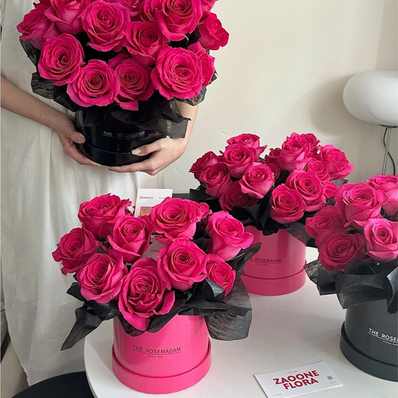 ชุดถังกอดสีฟูเชียขนาดเล็กสำหรับคนรักความมั่งคั่ง (ชุด 2 ใบ)