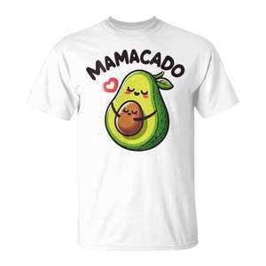 Camiseta Mamacado Avocado Mom para anuncio de embarazo, regalo lindo para mujer - Product Image 1